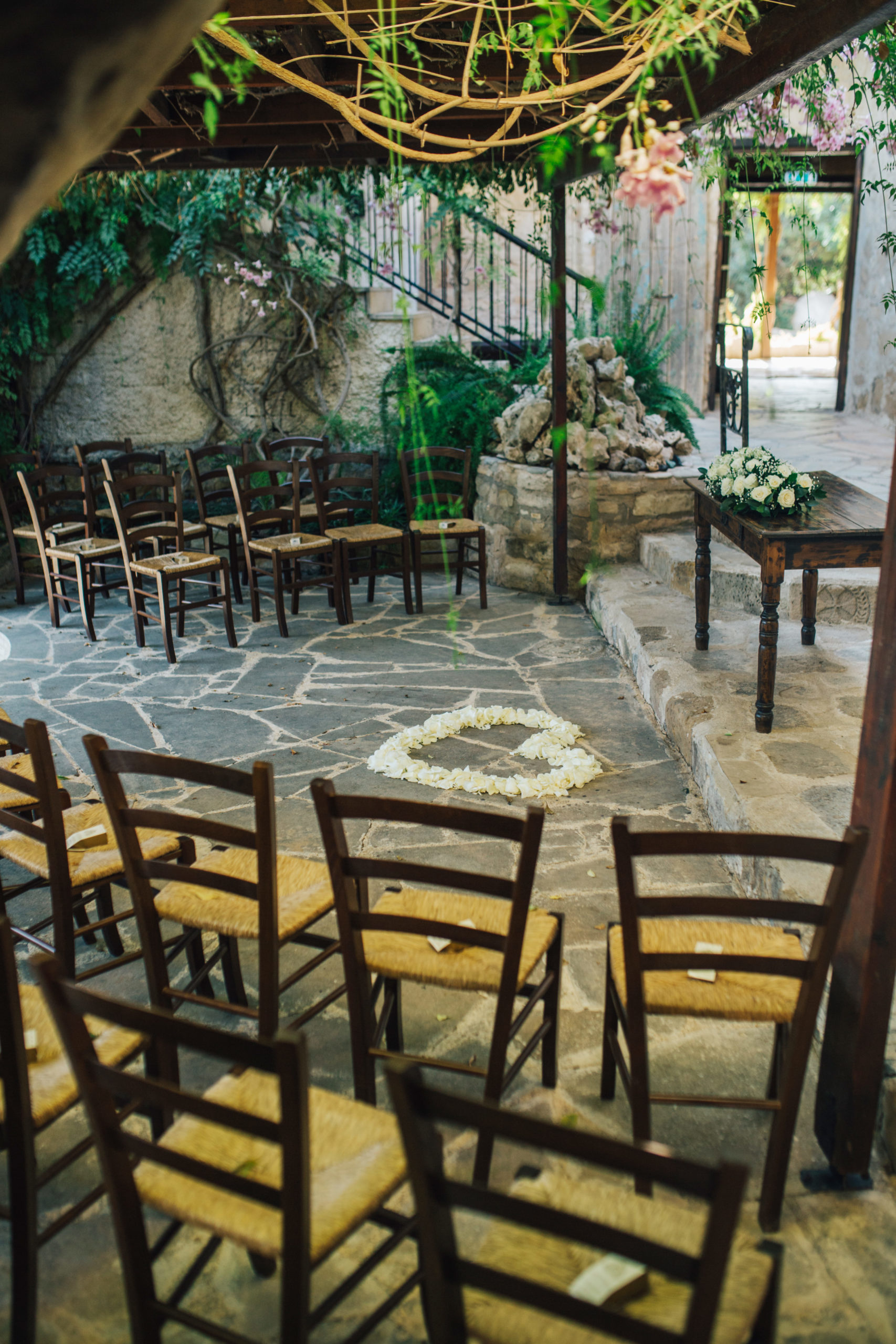 Private and intimate wedding cermeony in Cyprus - Vasilias